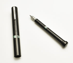 Model 33 Abditus Fountain Pen - Black Diamond & Emerald City SE