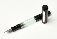 Load image into Gallery viewer, Model 55 Pentium Fountain Pen - Black &amp; Antique Glass