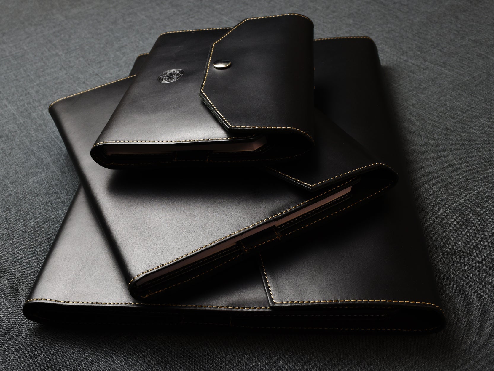 Leather Snap Notebook Covers – Franklin-Christoph