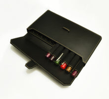 Load image into Gallery viewer, New Penvelope 12 Black Napa Leather