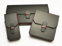 Load image into Gallery viewer, New Penvelope 12 Black Merlot Leather