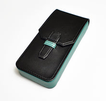 Load image into Gallery viewer, New Penvelope 3 Black Teal Leather