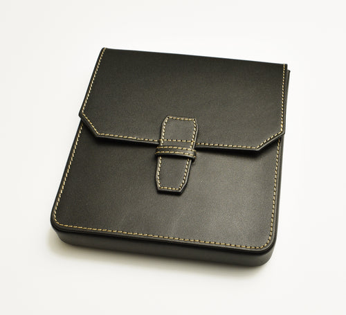 New Penvelope 6 Black Napa Leather