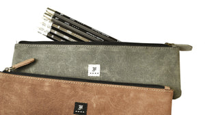 Pencil Pouch, Canvas Pencil Bag - Cream – Paper Baristas