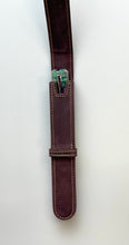 Load image into Gallery viewer, Single Pen Case - Burgundy leather