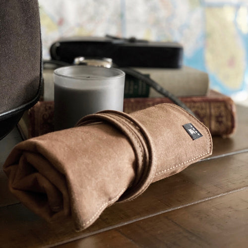 5 Watch Roll - Umber Canvas