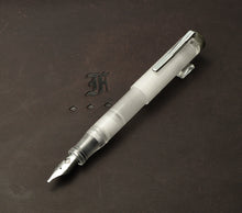 Load image into Gallery viewer, Model 20p Fountain Pen - Smoke &amp; Ice