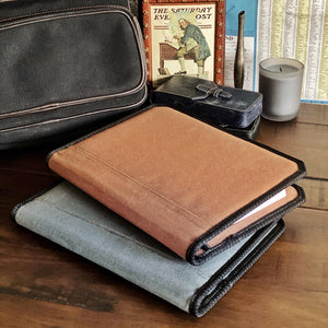 Waxed Canvas Padfolios